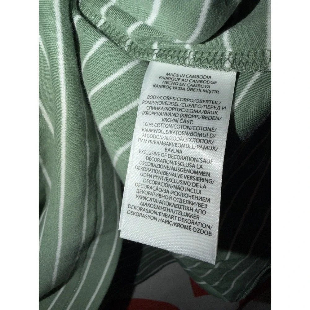 NWT Polo Ralph Lauren Classic Fit Shirt Mens XL Cotton $115 MSRP Green Striped